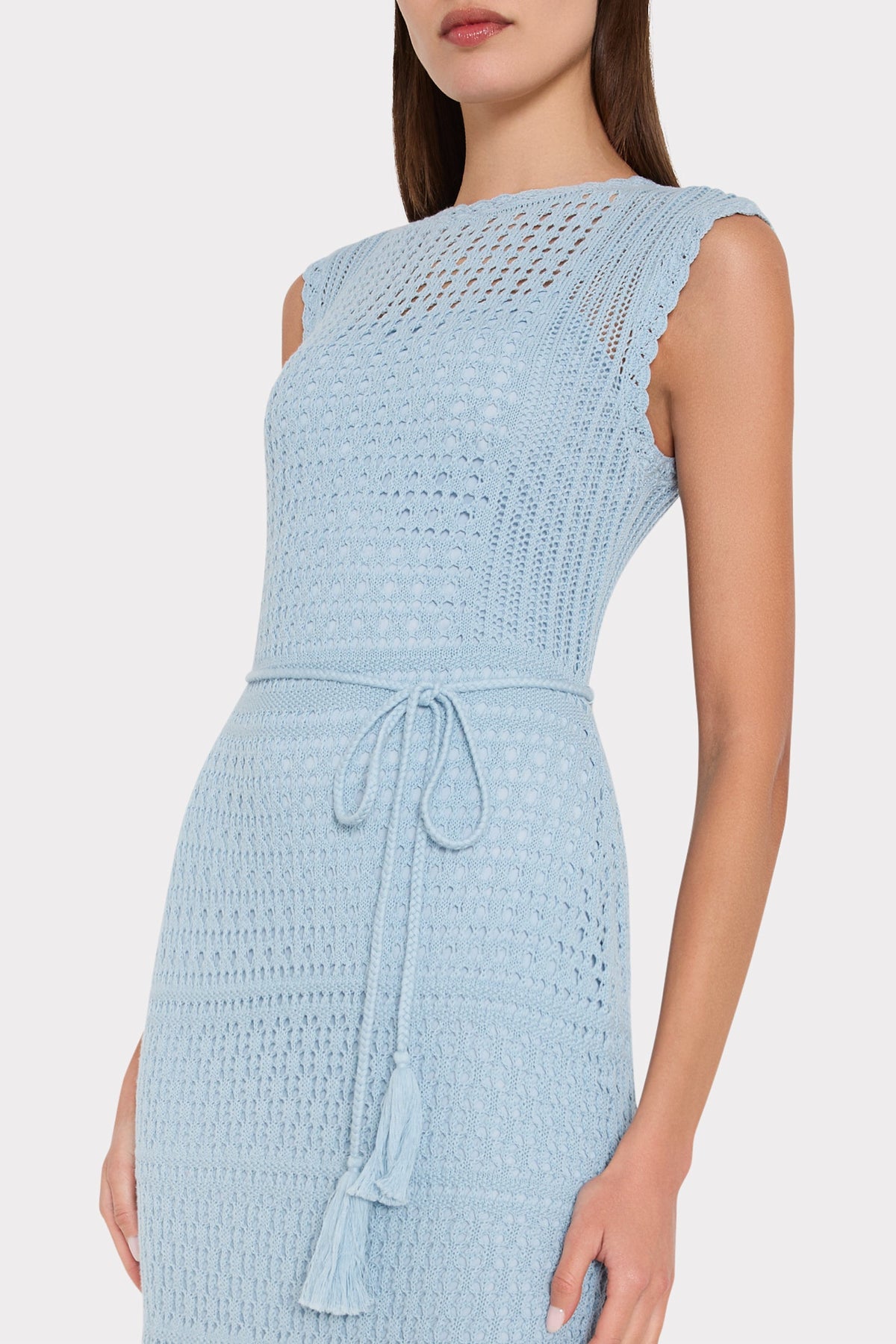 Kai Crochet Midi Dress