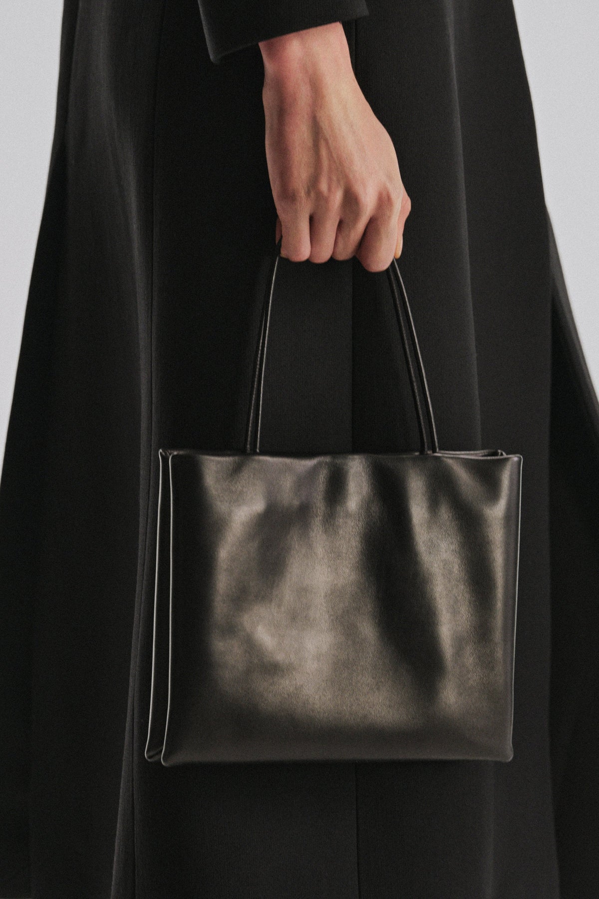 Leather Cecily Top Handle Bag