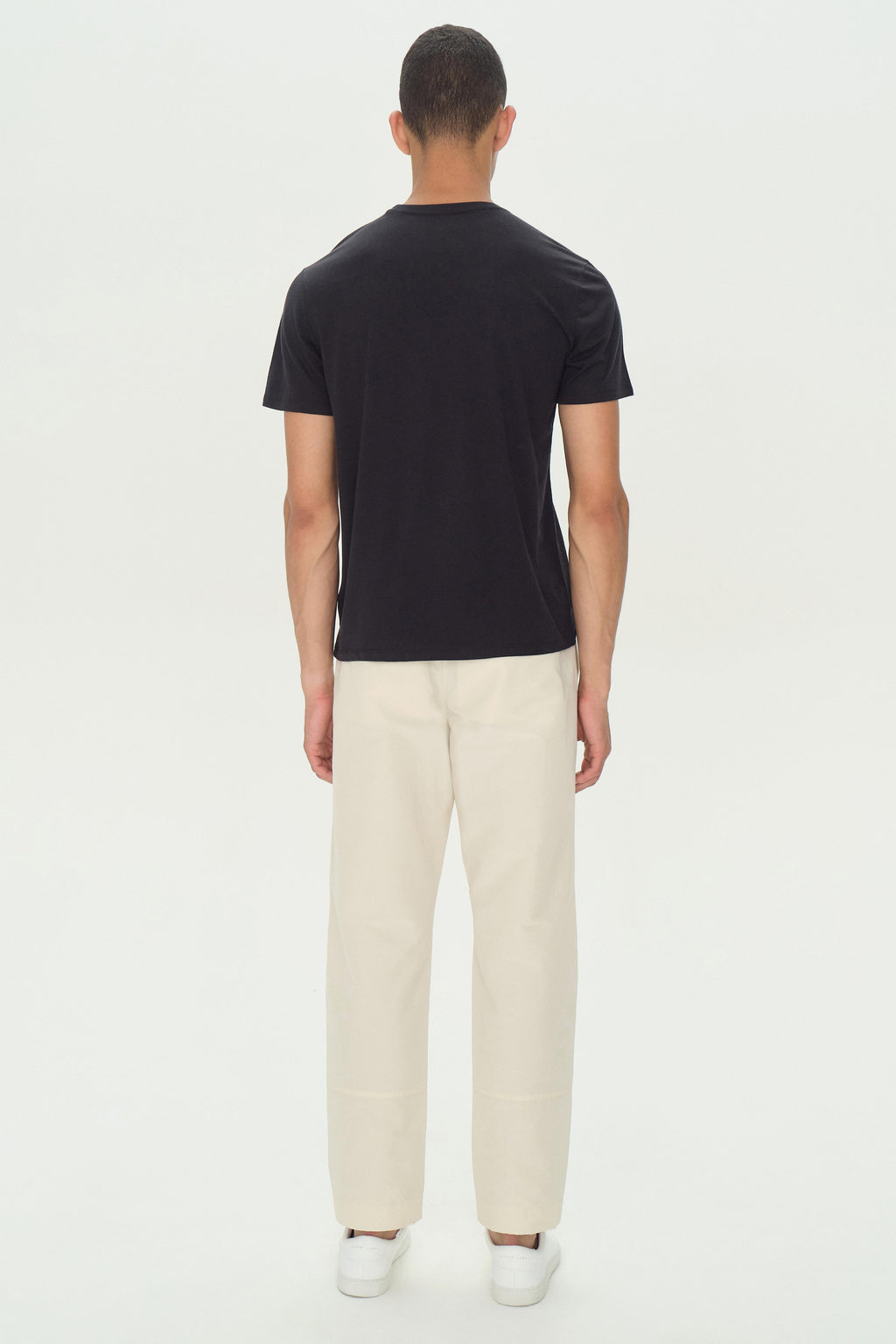 Smooth Cotton Crewneck