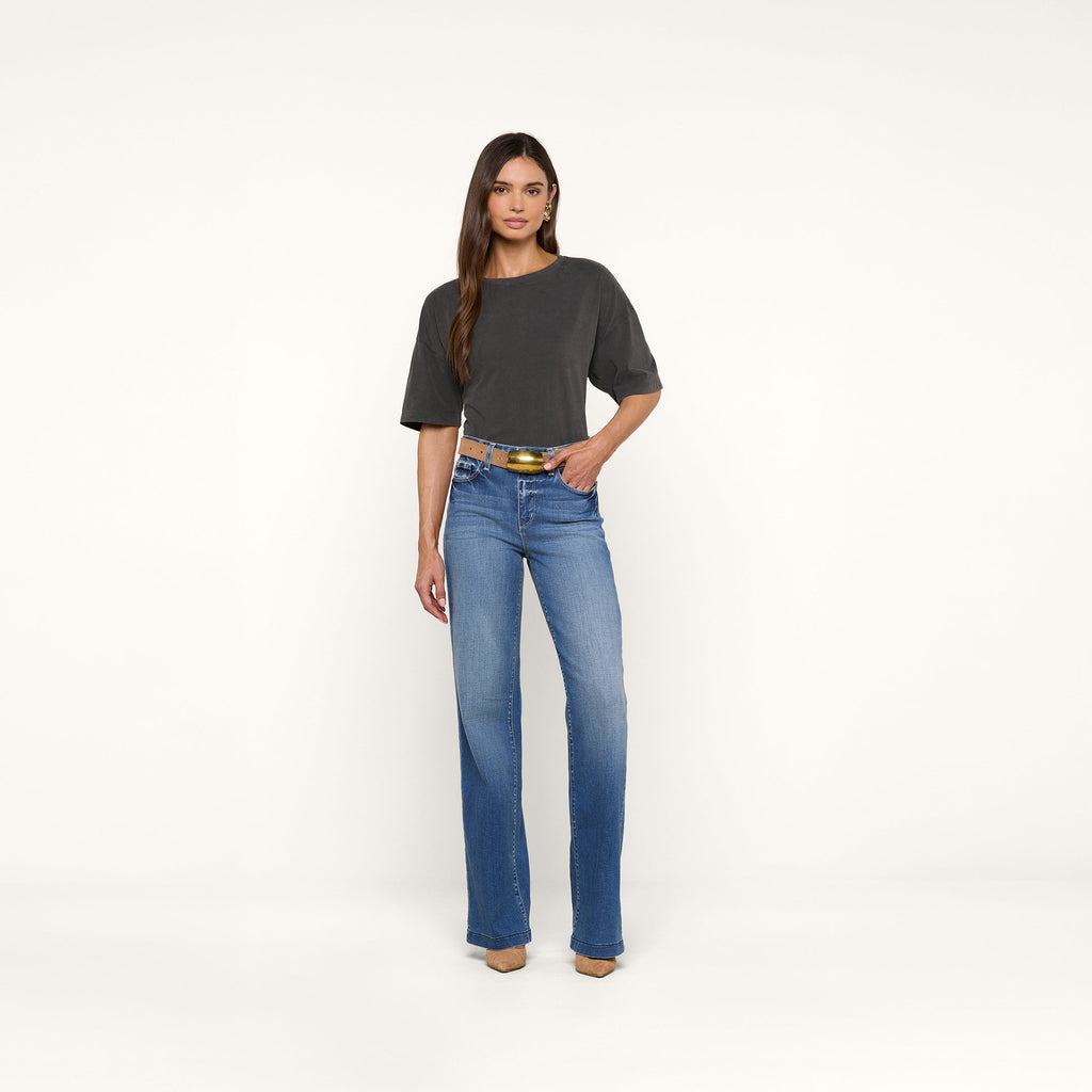 Daria Oversized Cropped Tee