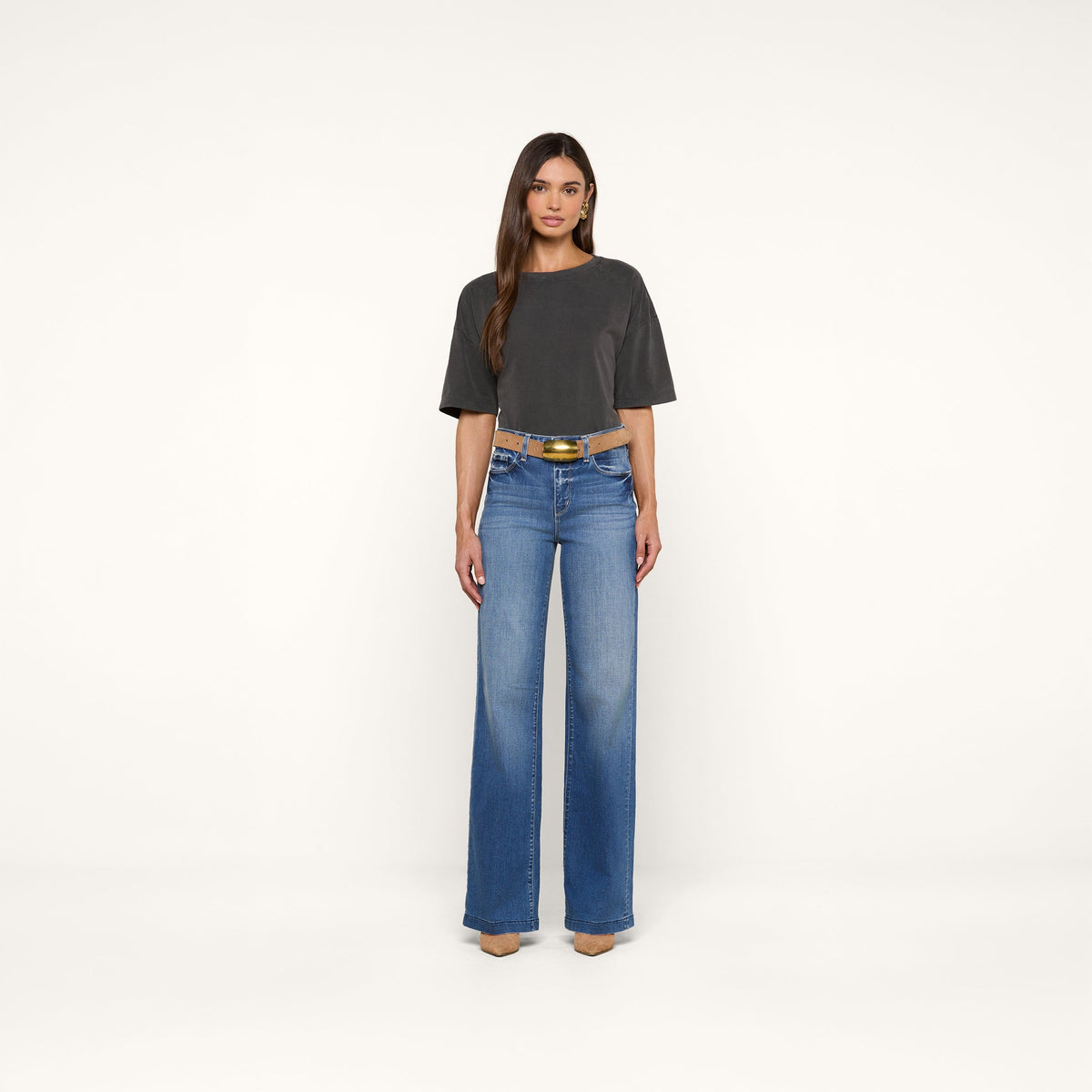 Daria Oversized Cropped Tee