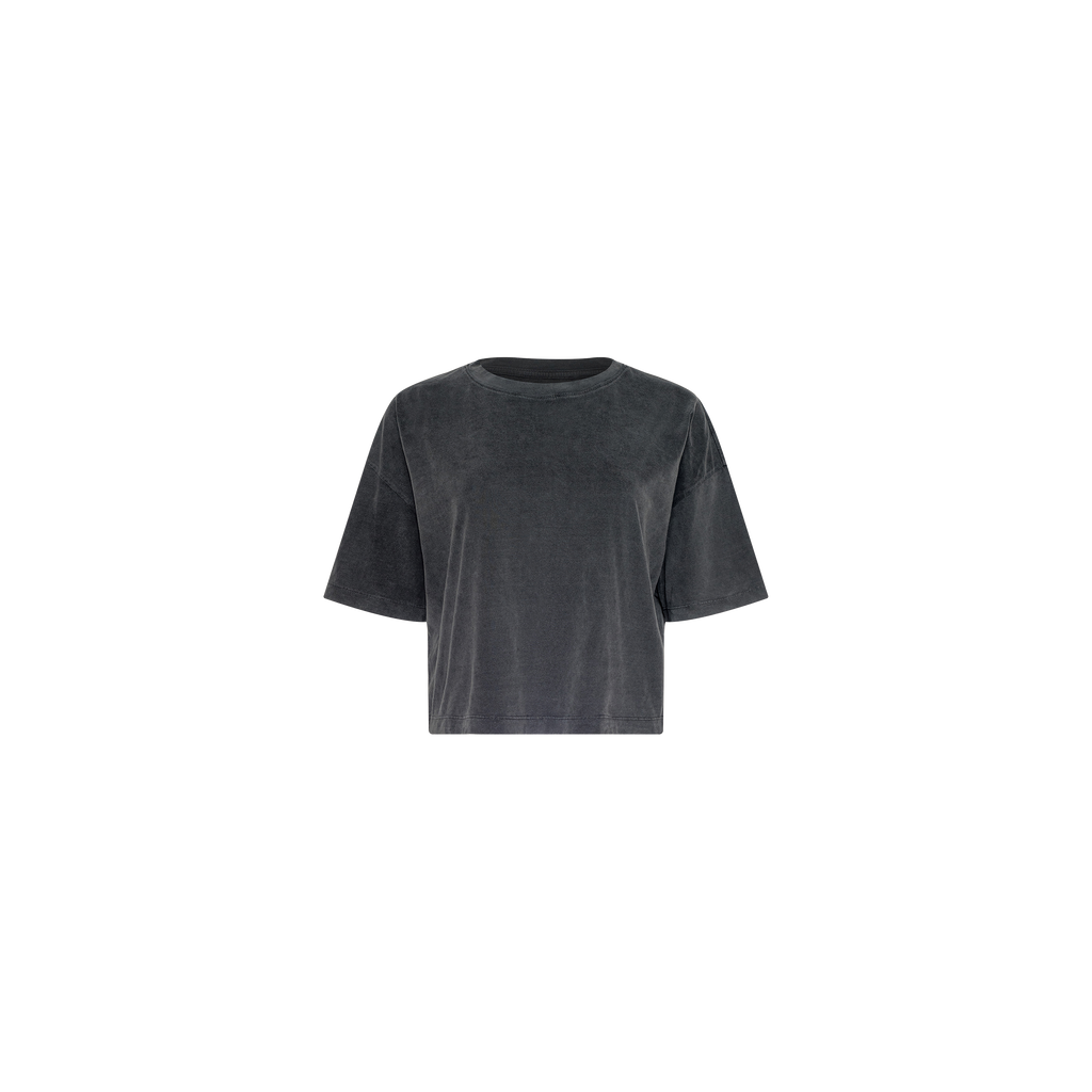 Daria Oversized Cropped Tee