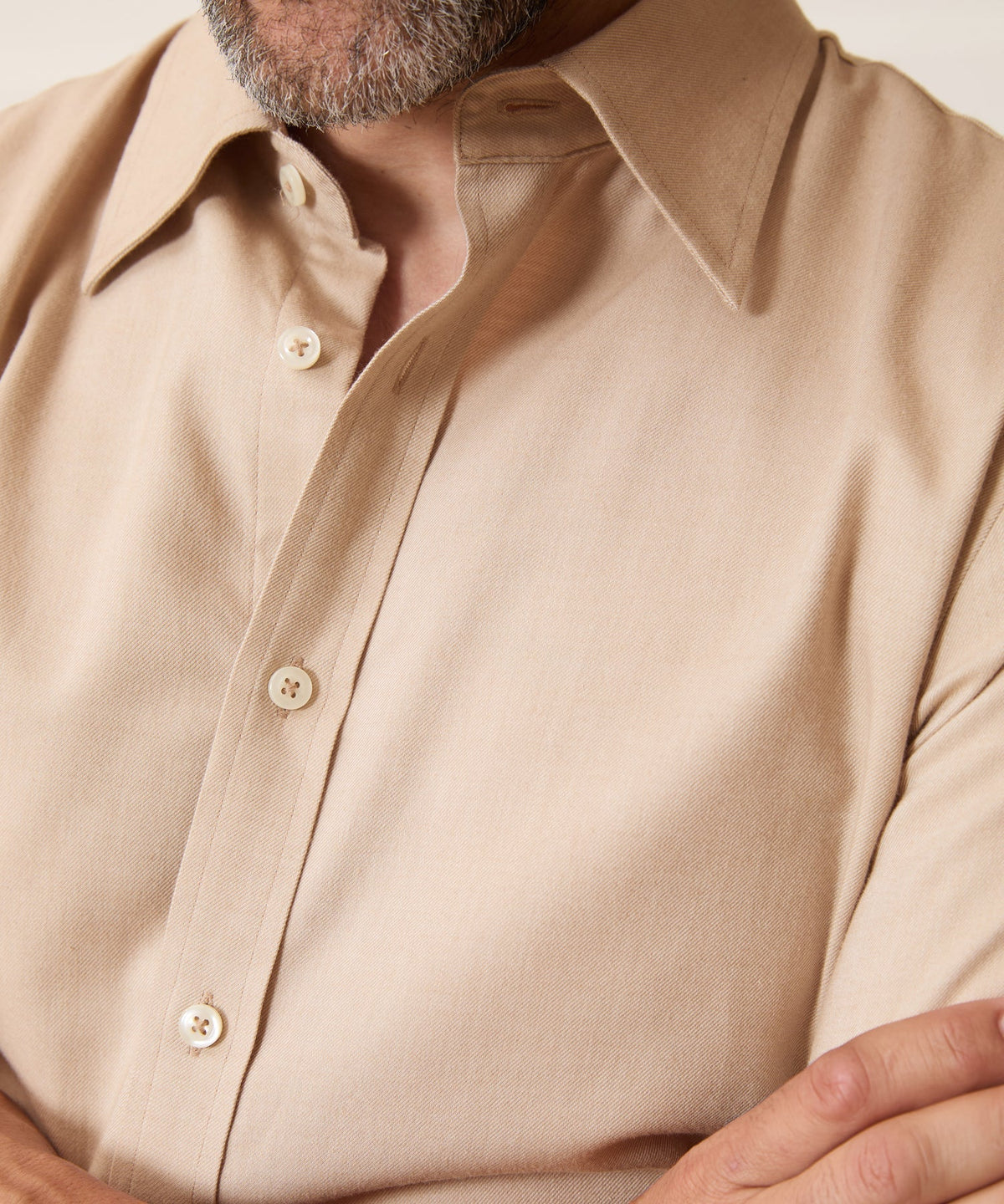 Cotton-Cashmere Sport Shirt