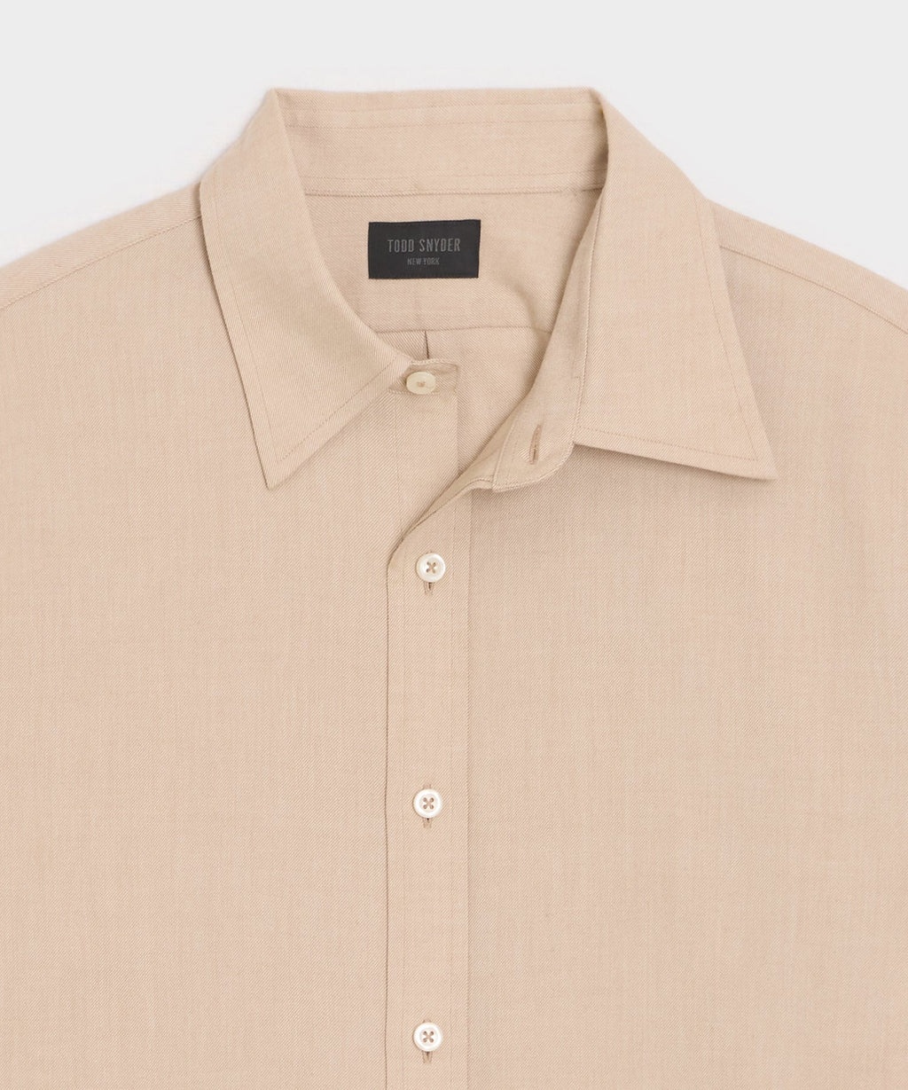 Cotton-Cashmere Sport Shirt