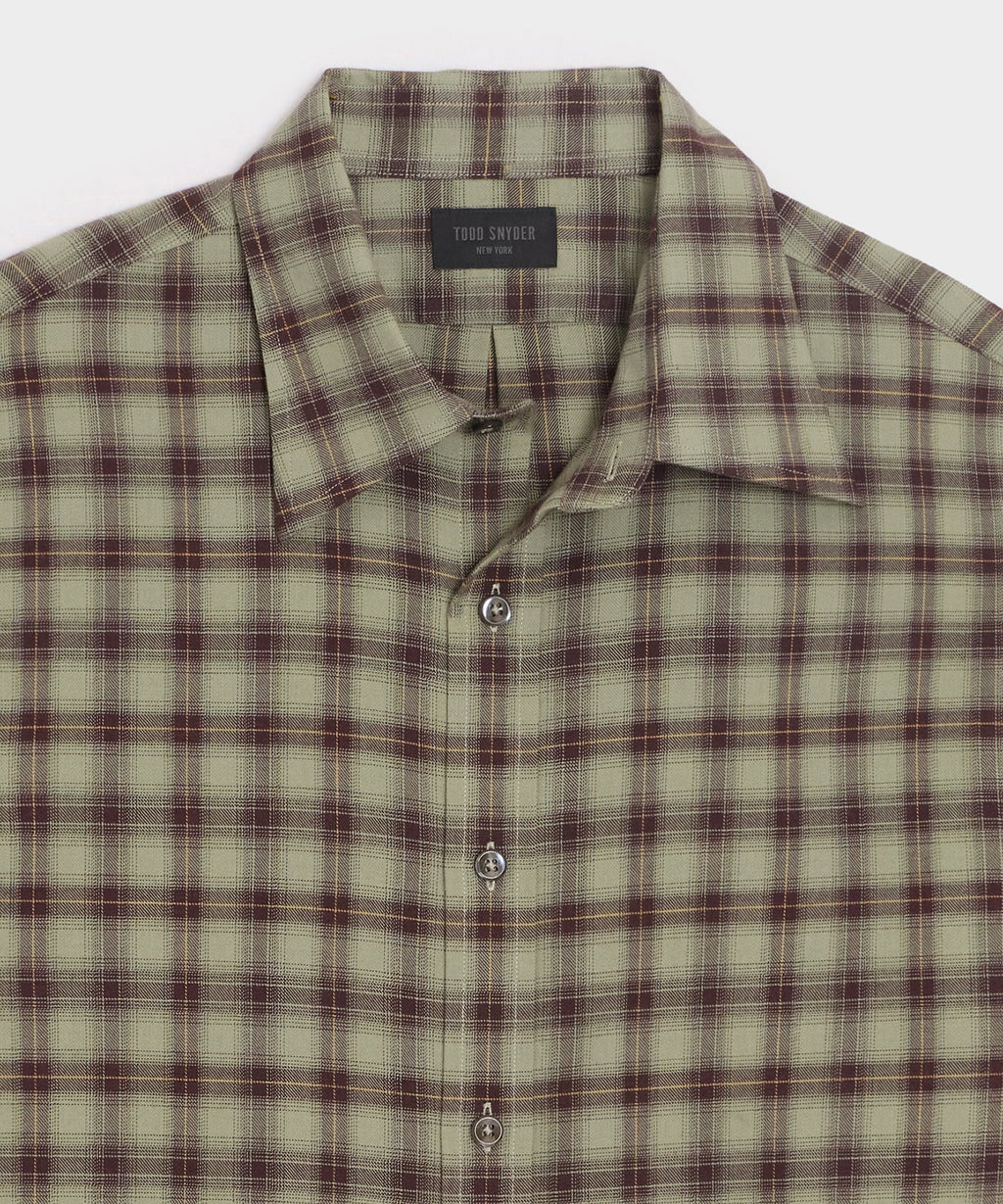 Cotton-Cashmere Sport Shirt