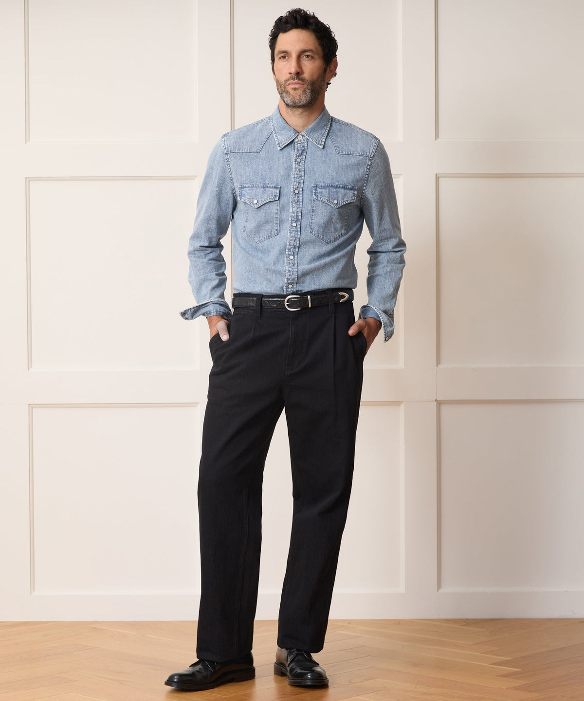 Denim Western Shirt