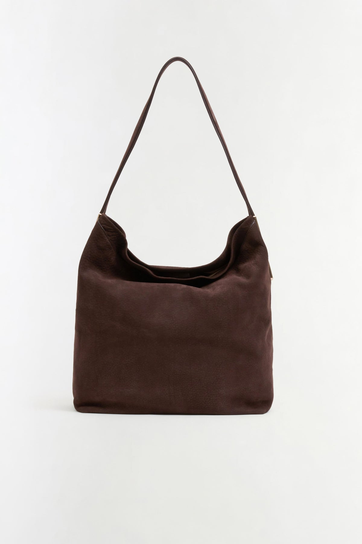 Wynn Nubuck Leather Bucket Bag