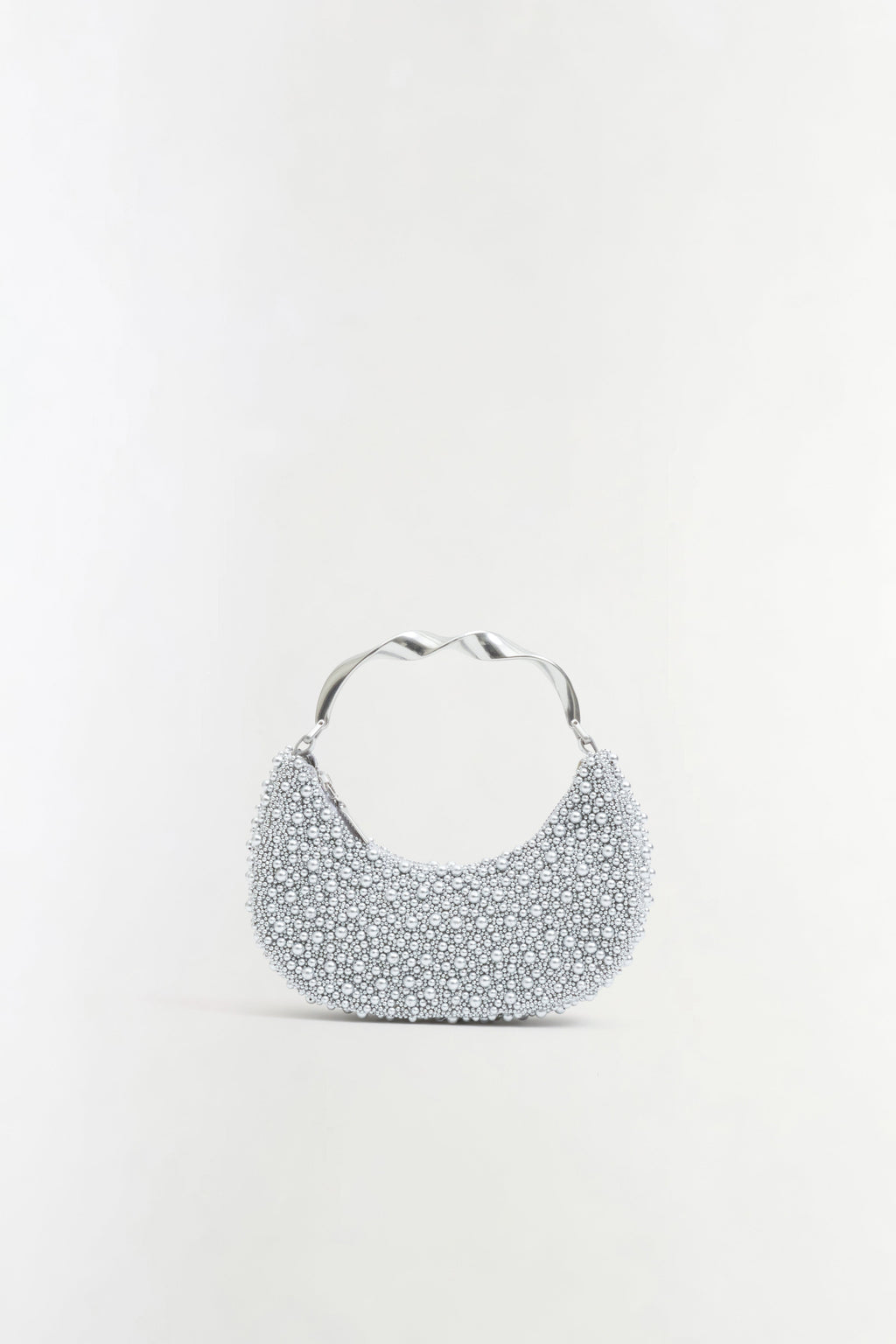 Evelyn Beaded Crescent Bag