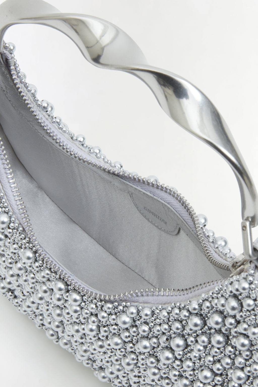 Evelyn Beaded Crescent Bag