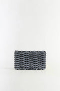 Morgan Woven Rhinestone Clutch