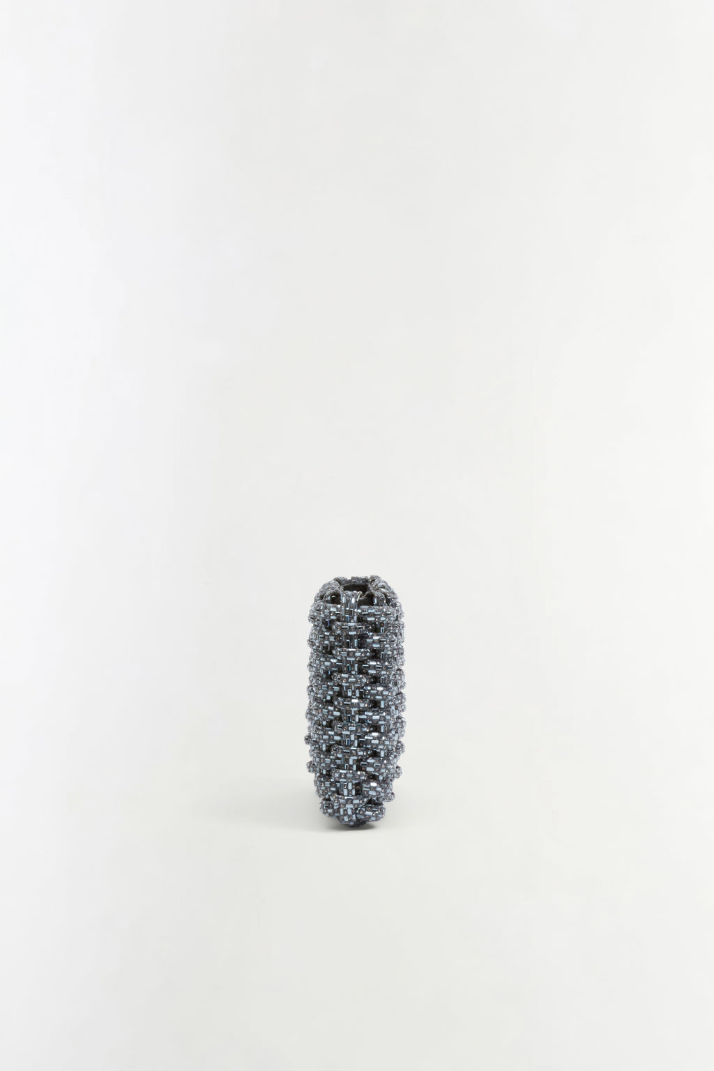 Morgan Woven Rhinestone Clutch