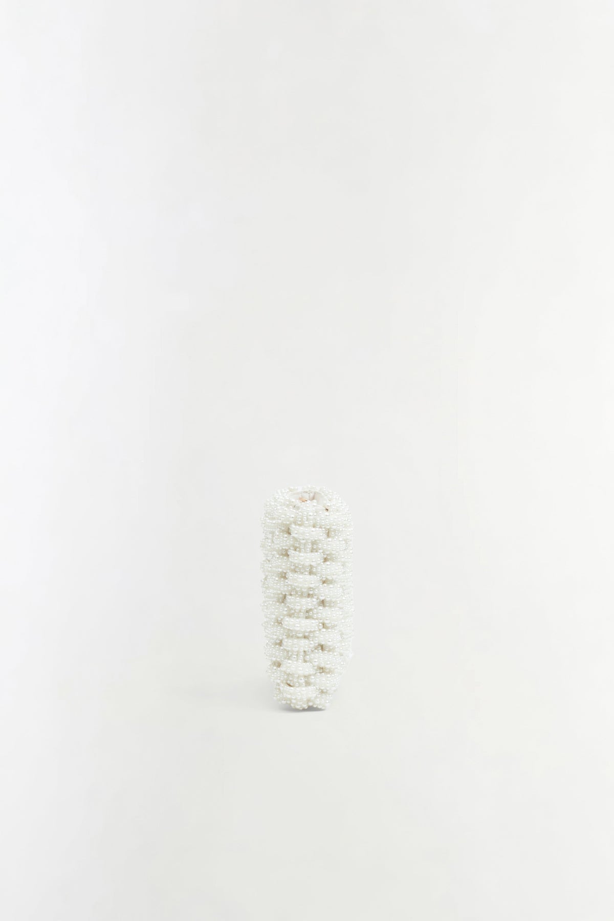 Morgan Woven Pearl Clutch