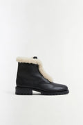 Noah Shearling Lug Sole Zip Boot