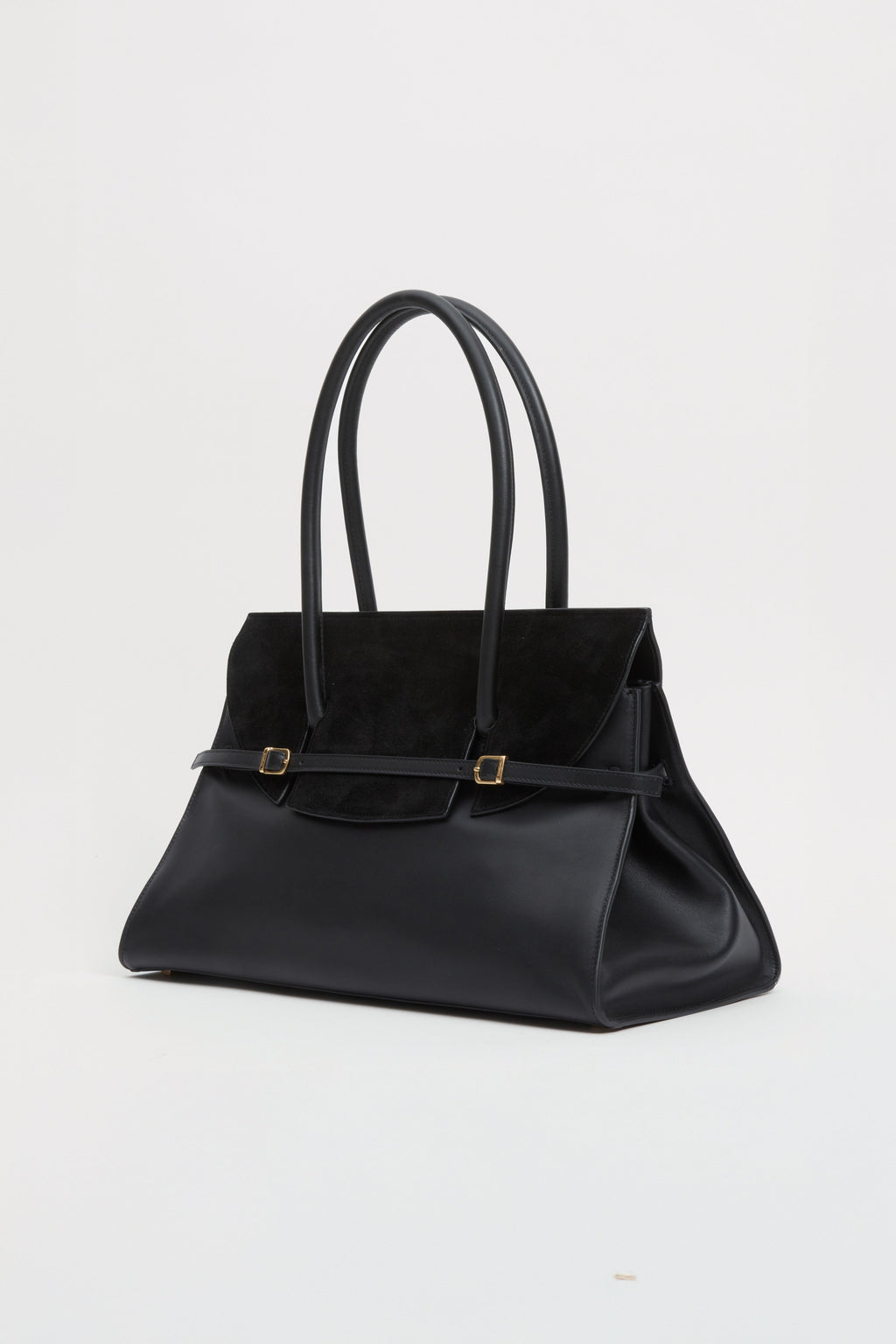 River Suede Shoulder Bag