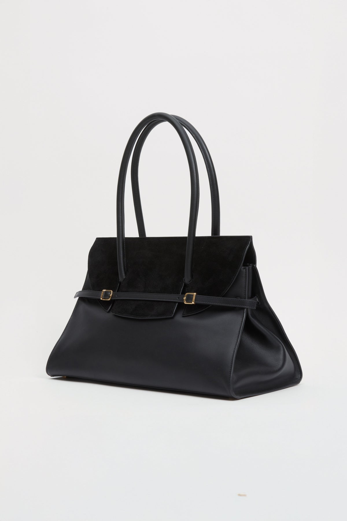River Suede Shoulder Bag