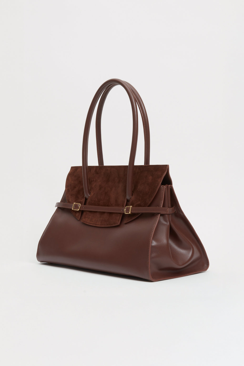 River Suede Shoulder Bag