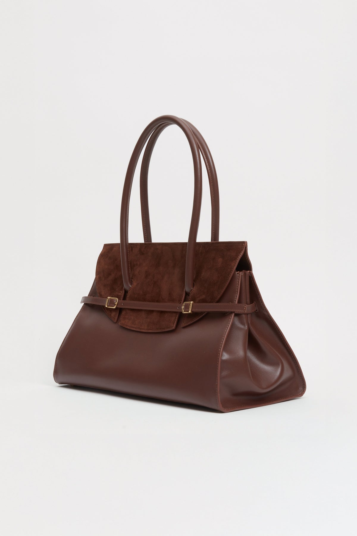 River Suede Shoulder Bag
