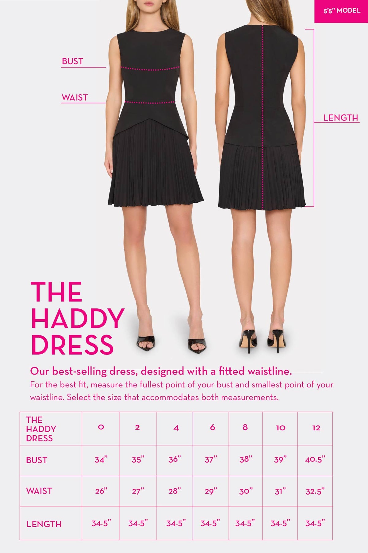 Haddy Pleated Mini Dress
