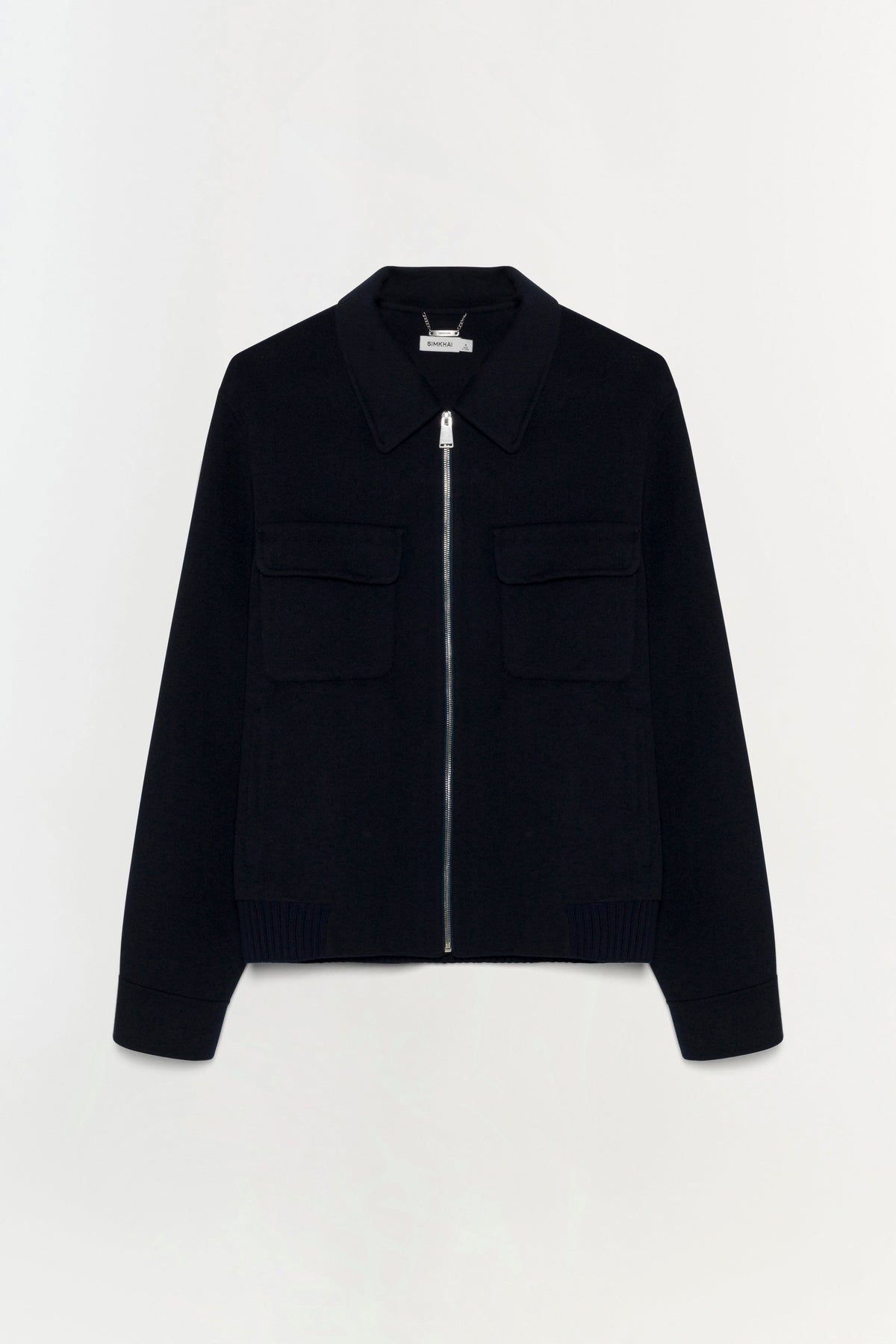 Dennis Wool Zip Up Jacket