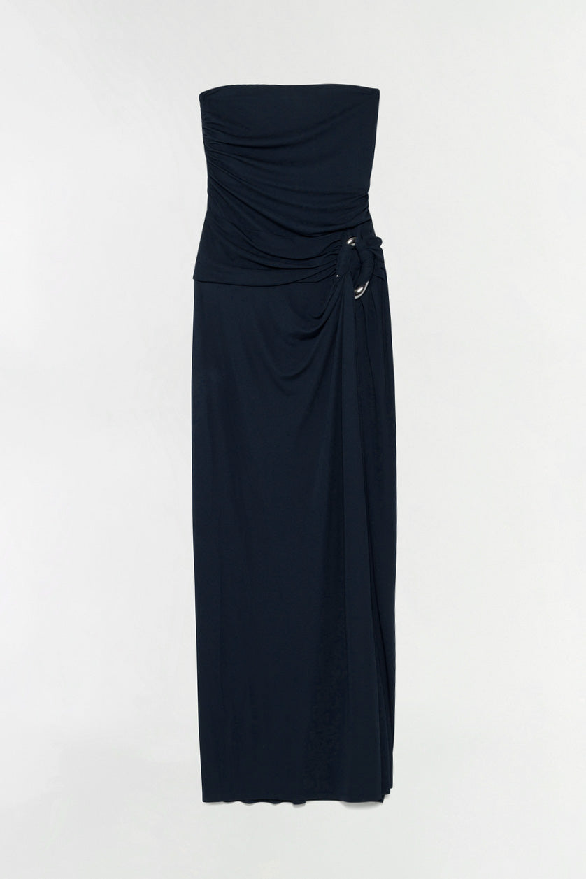 Emma Strapless Jersey Gown