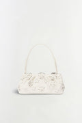 Harlow Leather Flower Shoulder Bag