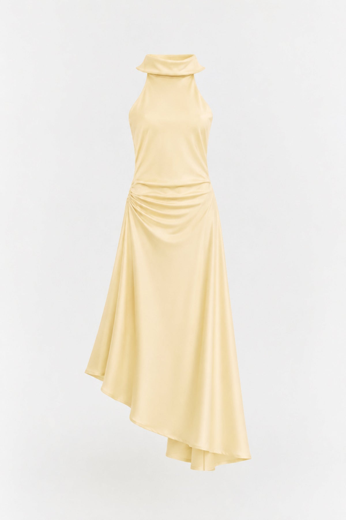 Monica Satin Midi Dress