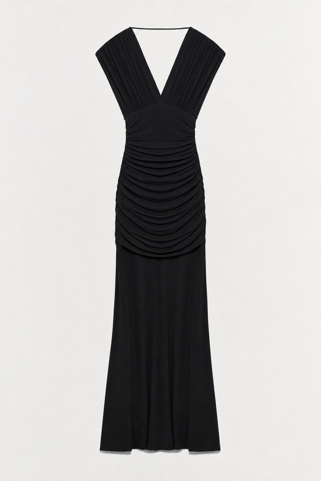 Norvelle Draped Jersey Gown