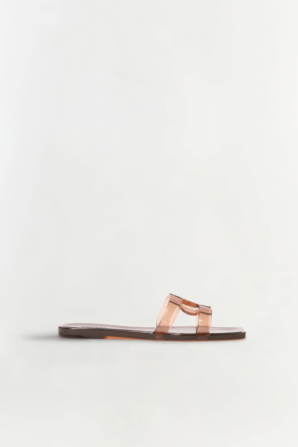 Simkhai Monogram Jelly Flat Slide