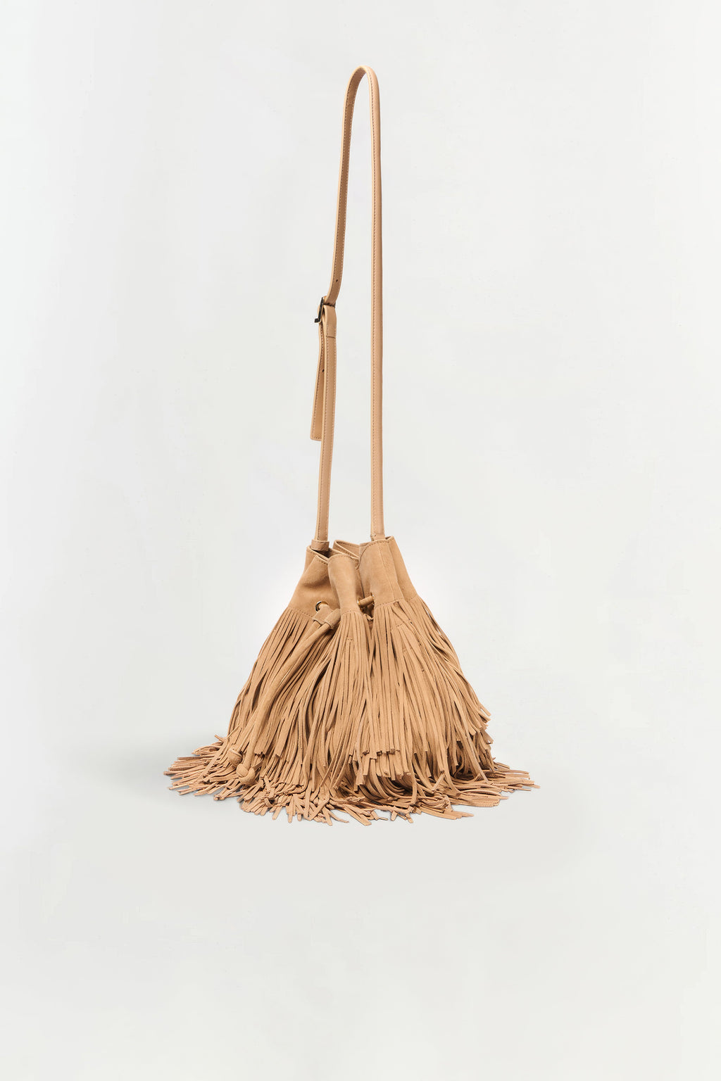 Marena Suede Fringe Crossbody