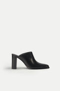 Carolyn Leather Mule
