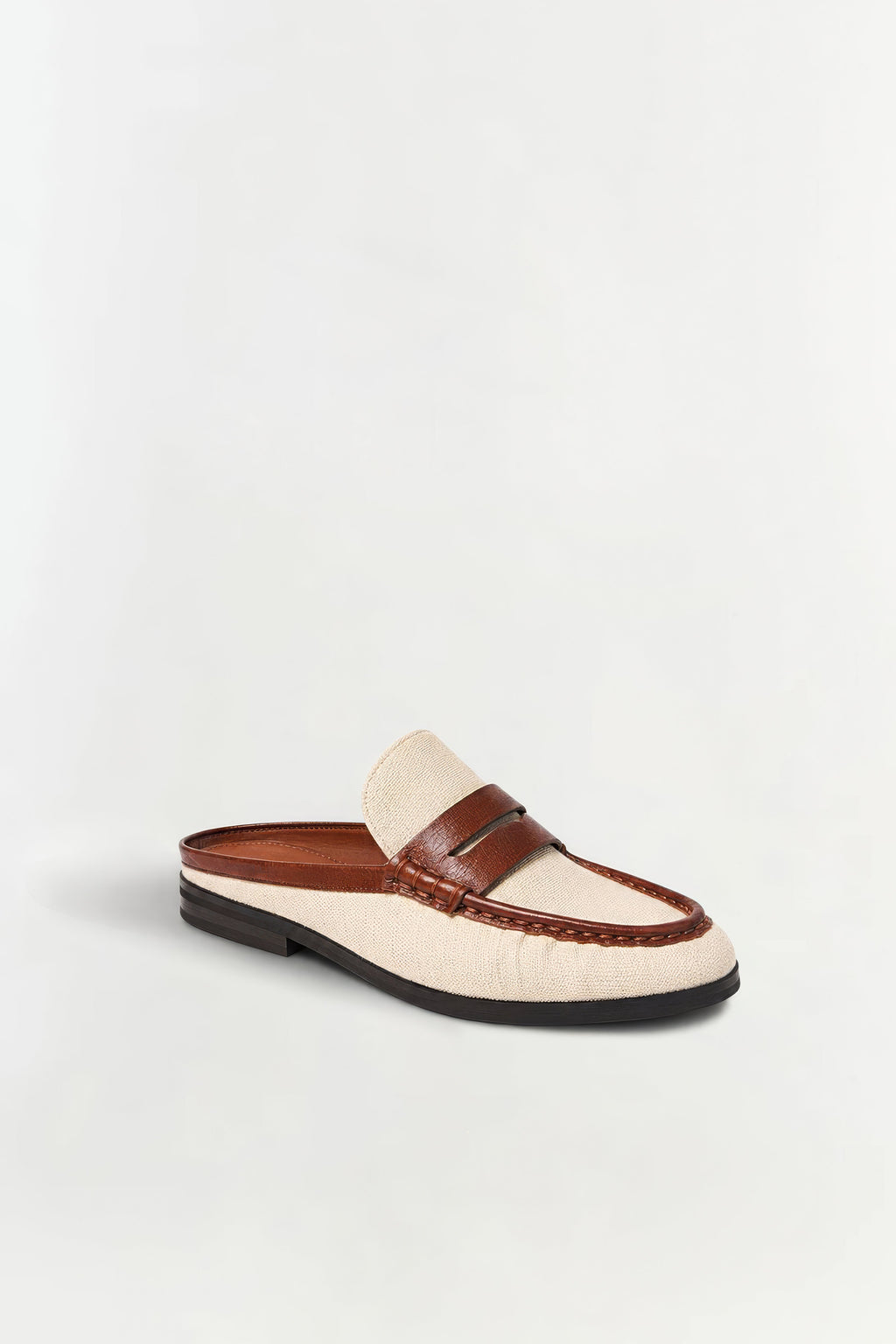 Dean Canvas Combo Loafer Mule