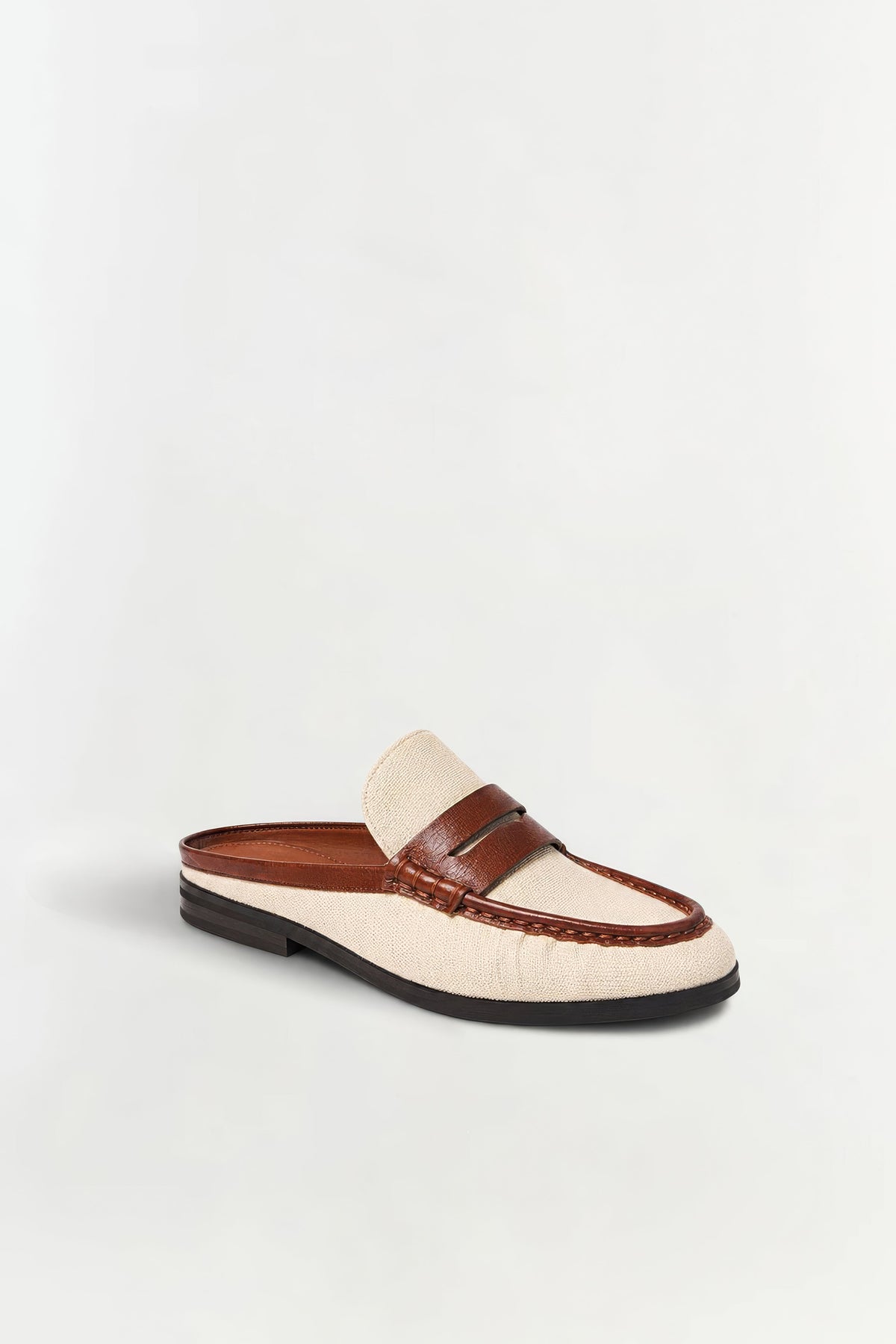 Dean Canvas Combo Loafer Mule