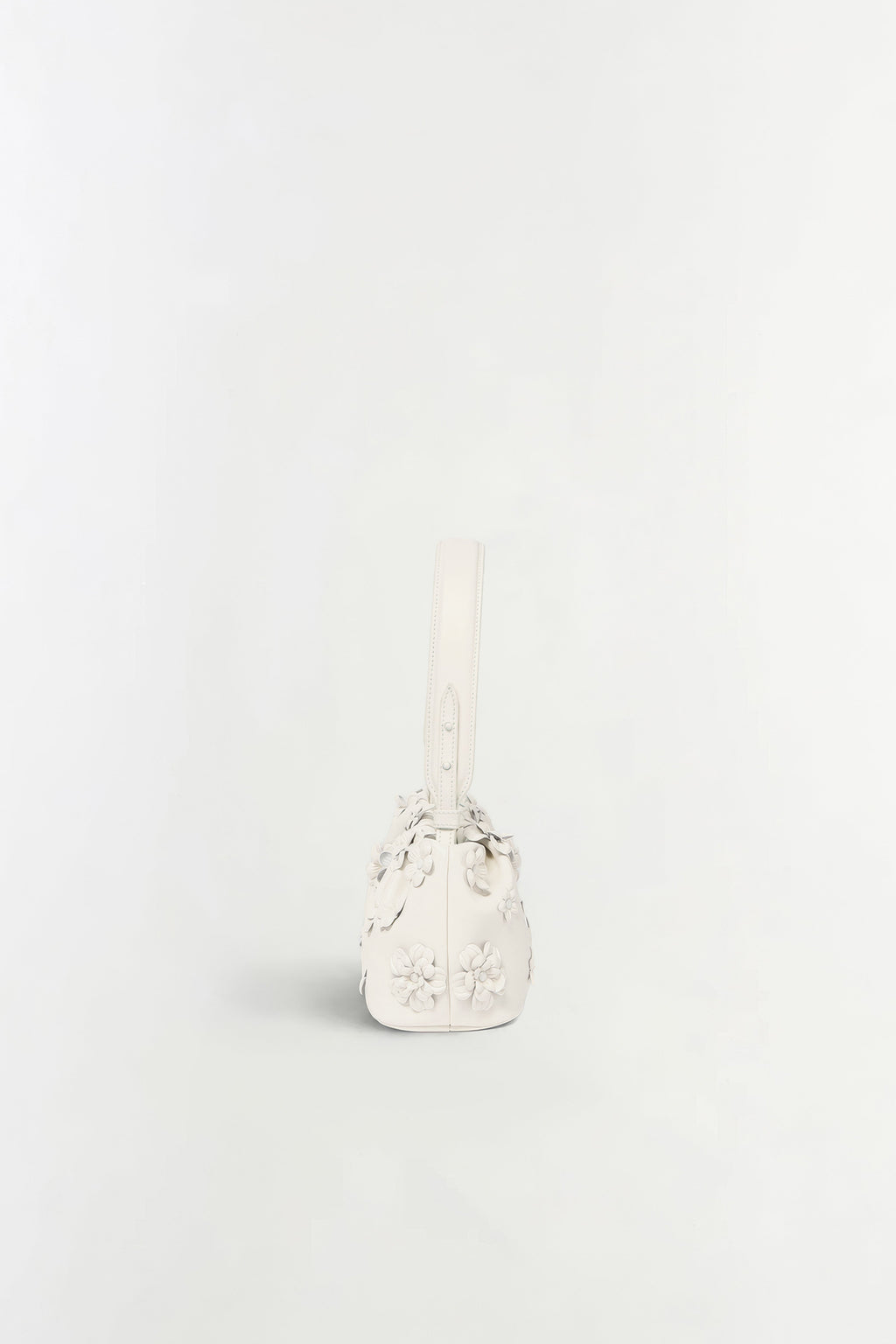 Harlow Leather Flower Shoulder Bag