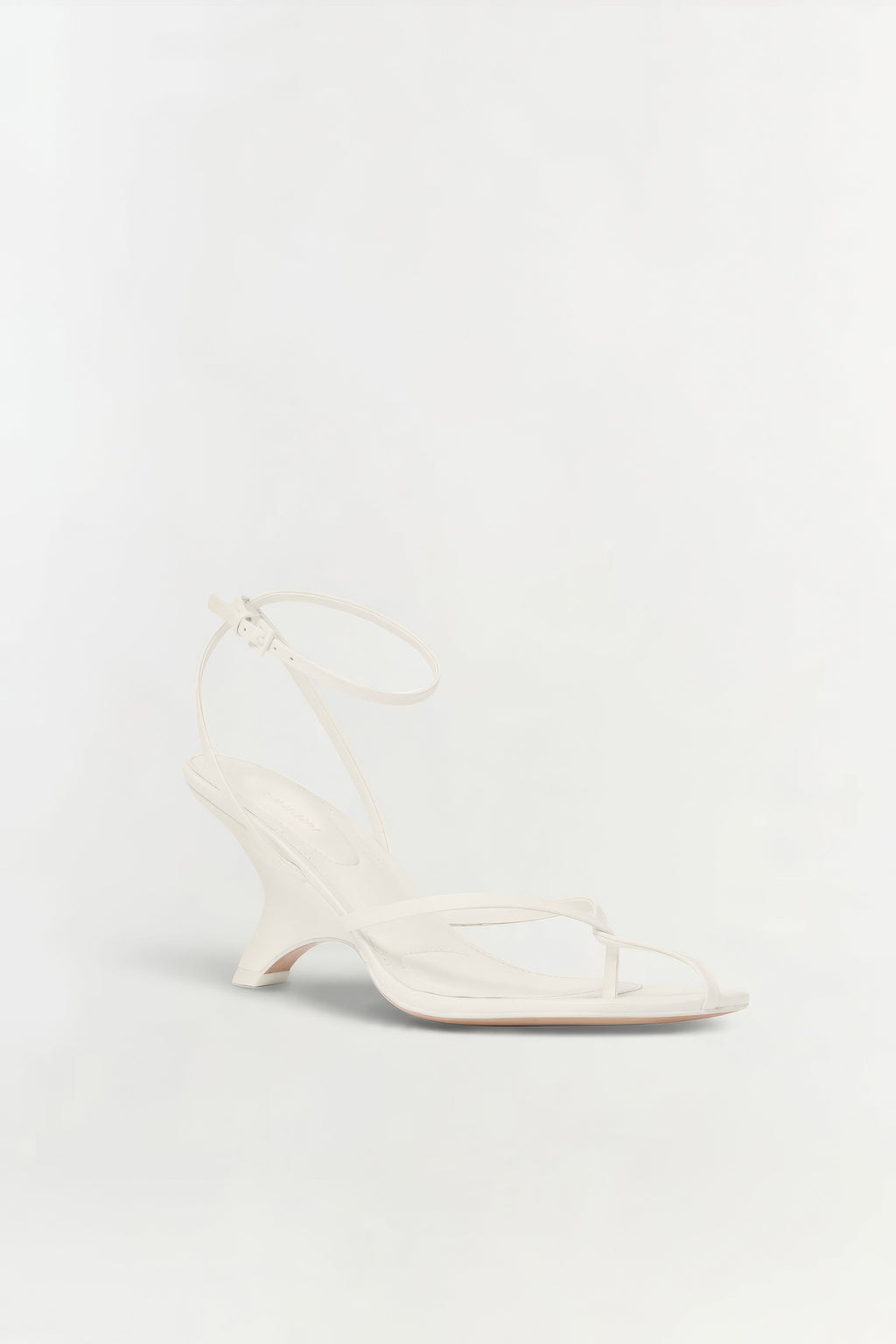 Kelsey Leather Strappy Wedge