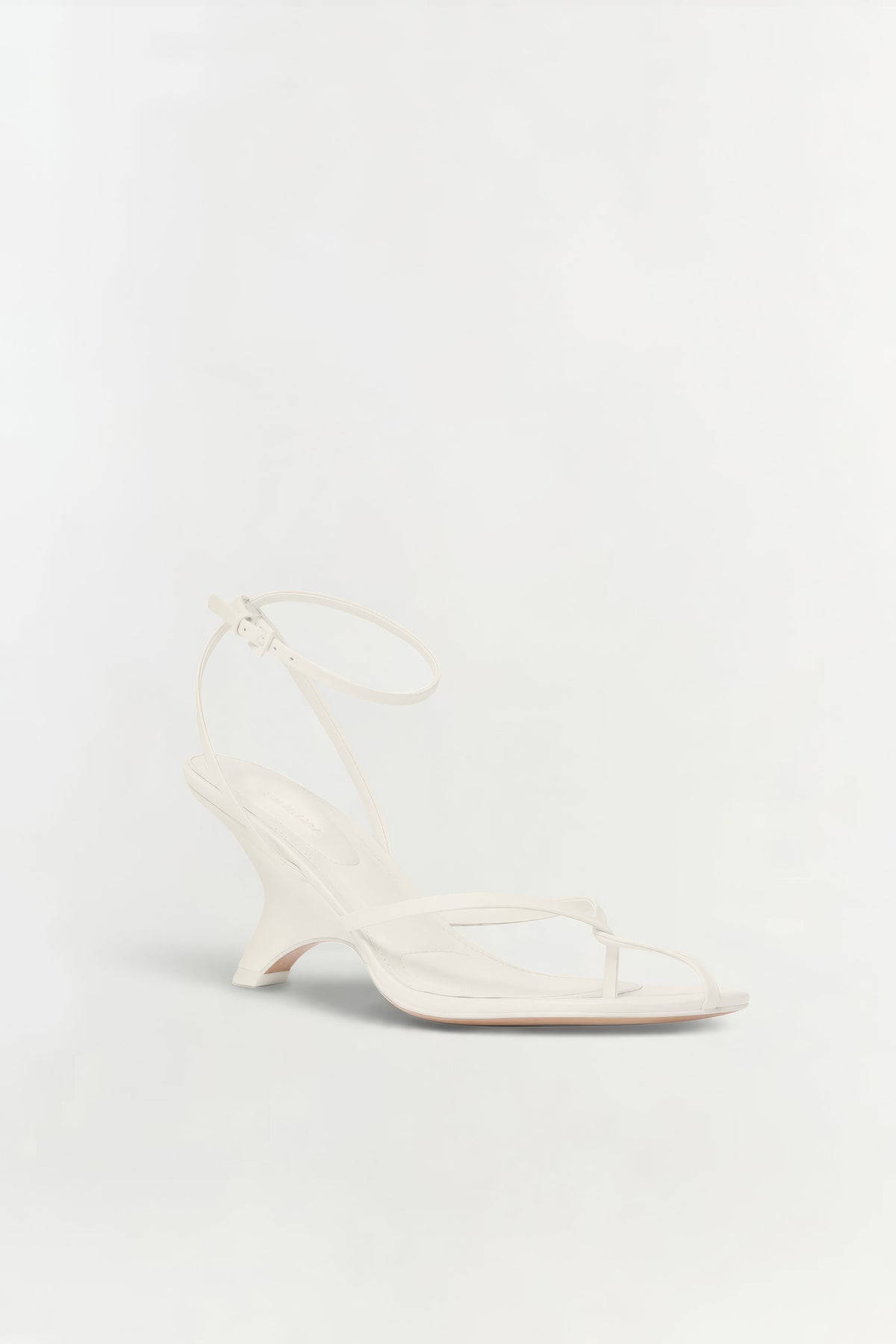 Kelsey Leather Strappy Wedge
