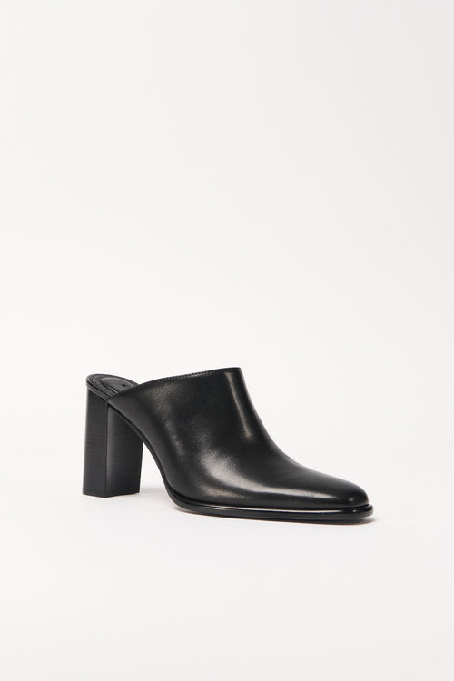 Carolyn Leather Mule