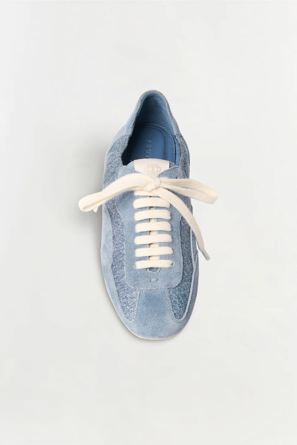 Georgie Denim Leather Combo Sneaker