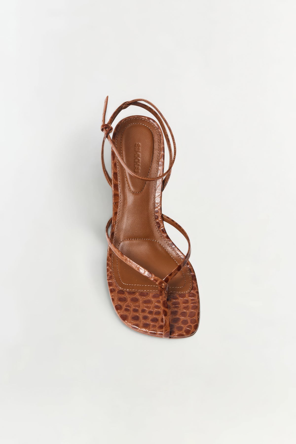 Kelsey Leather Strappy Wedge