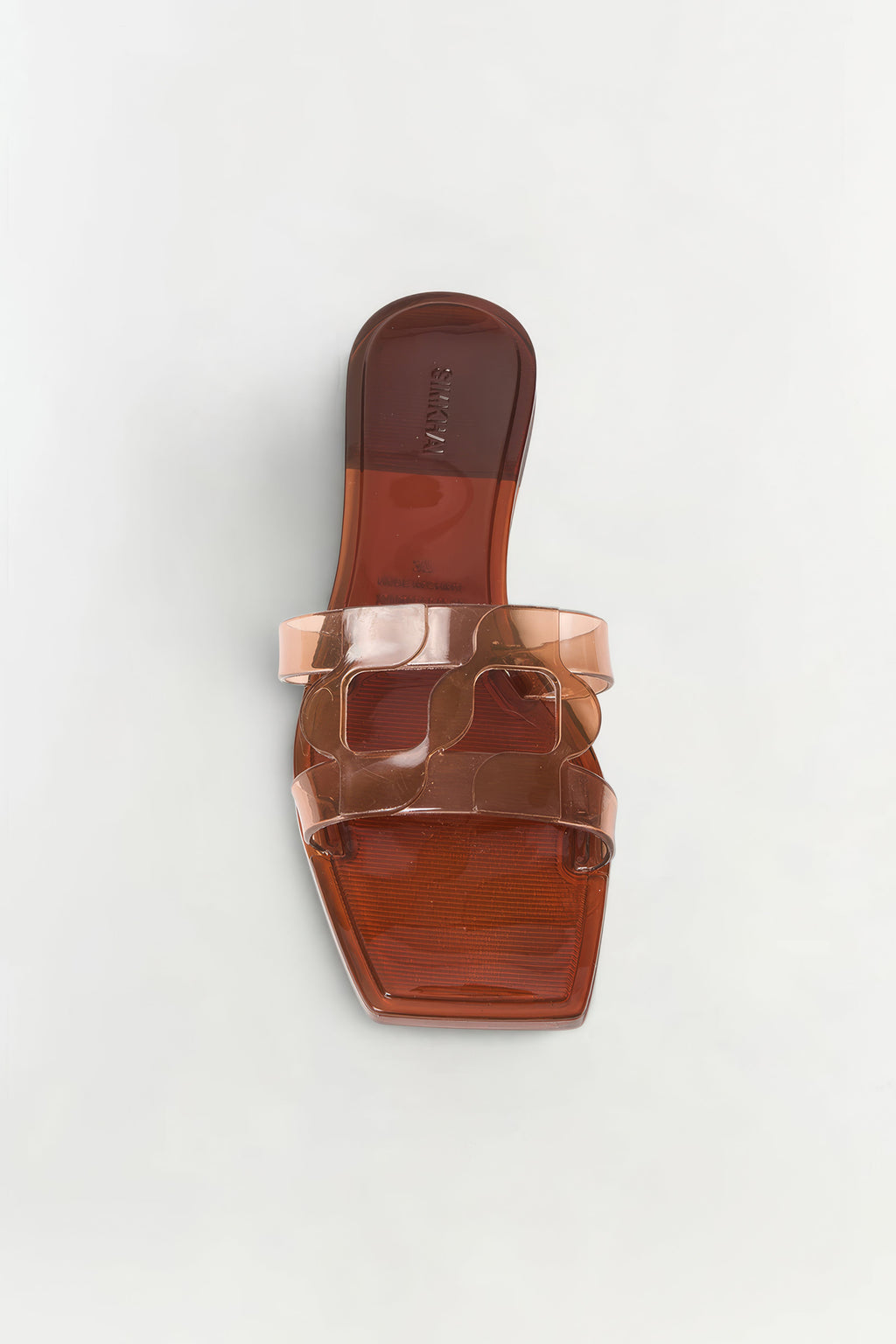 Simkhai Monogram Jelly Flat Slide